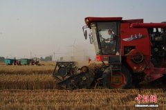 河南麦收超5500万亩